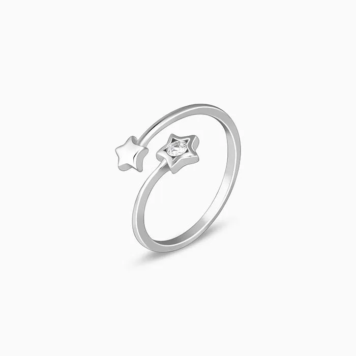 Silver Starlit Shine Ring Giva