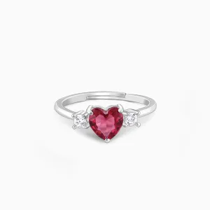 Silver Stay With Me Ring Giva