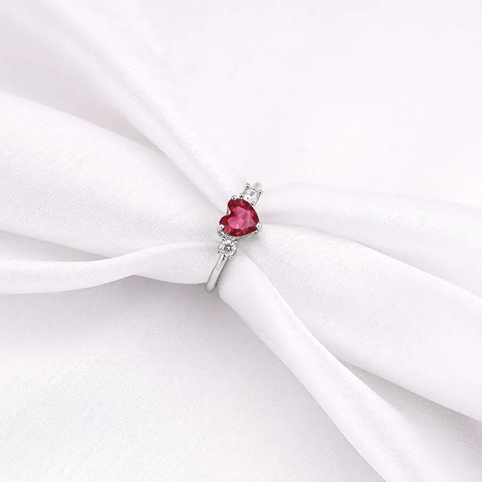 Silver Stay With Me Ring Giva