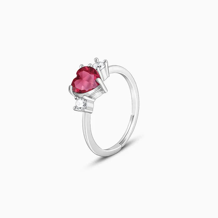 Silver Stay With Me Ring Giva