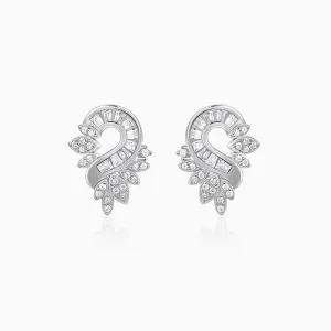Silver Stunning Bling Earrings Giva