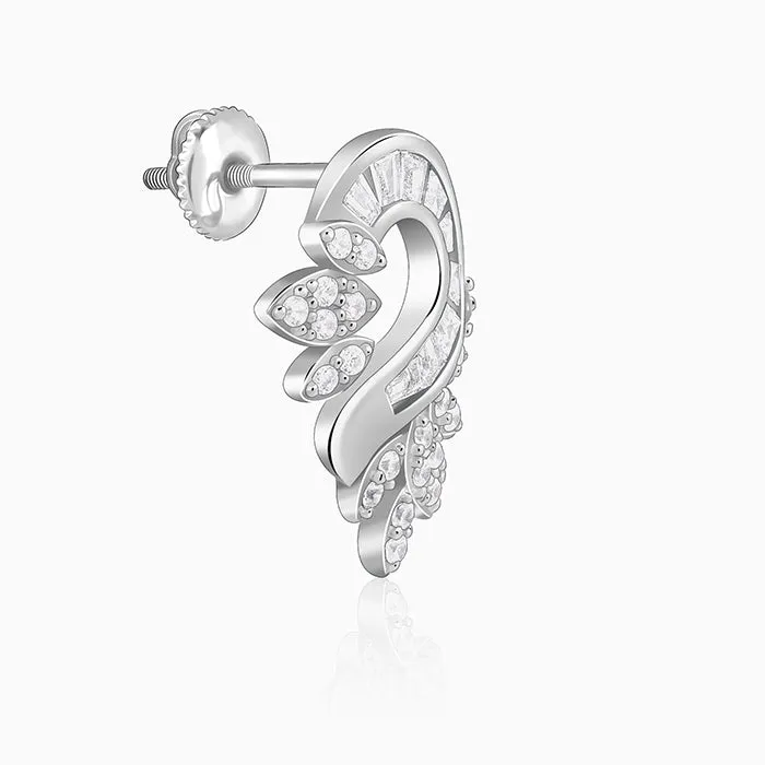 Silver Stunning Bling Earrings Giva
