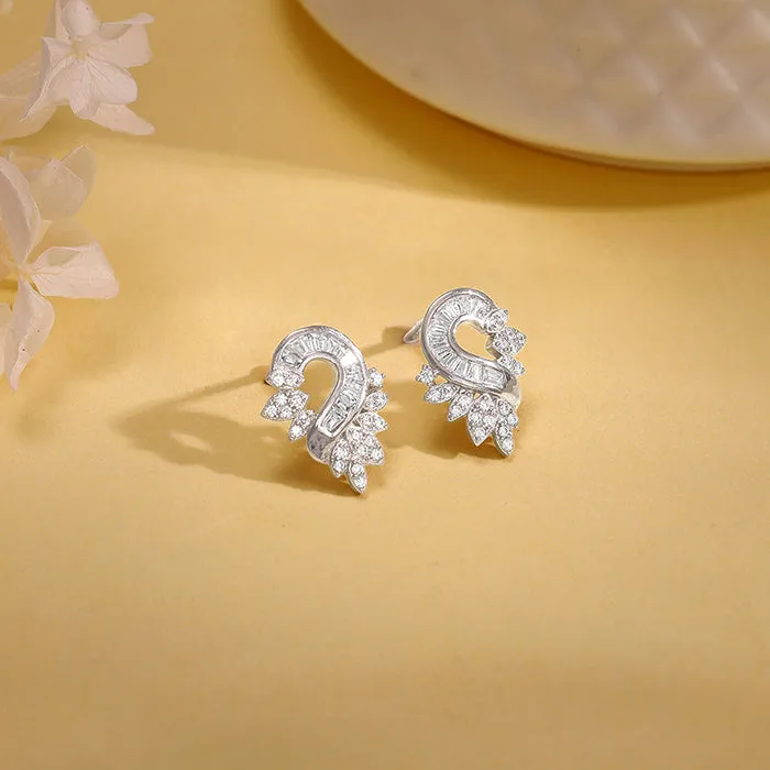 Silver Stunning Bling Earrings Giva