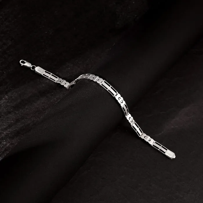 Silver Swagger Bracelet For Him Giva