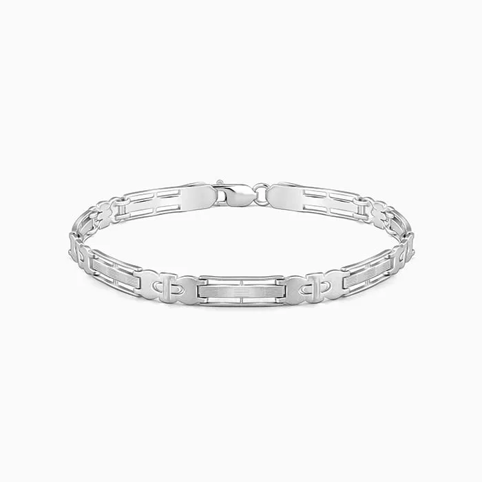 Silver Swagger Bracelet For Him Giva