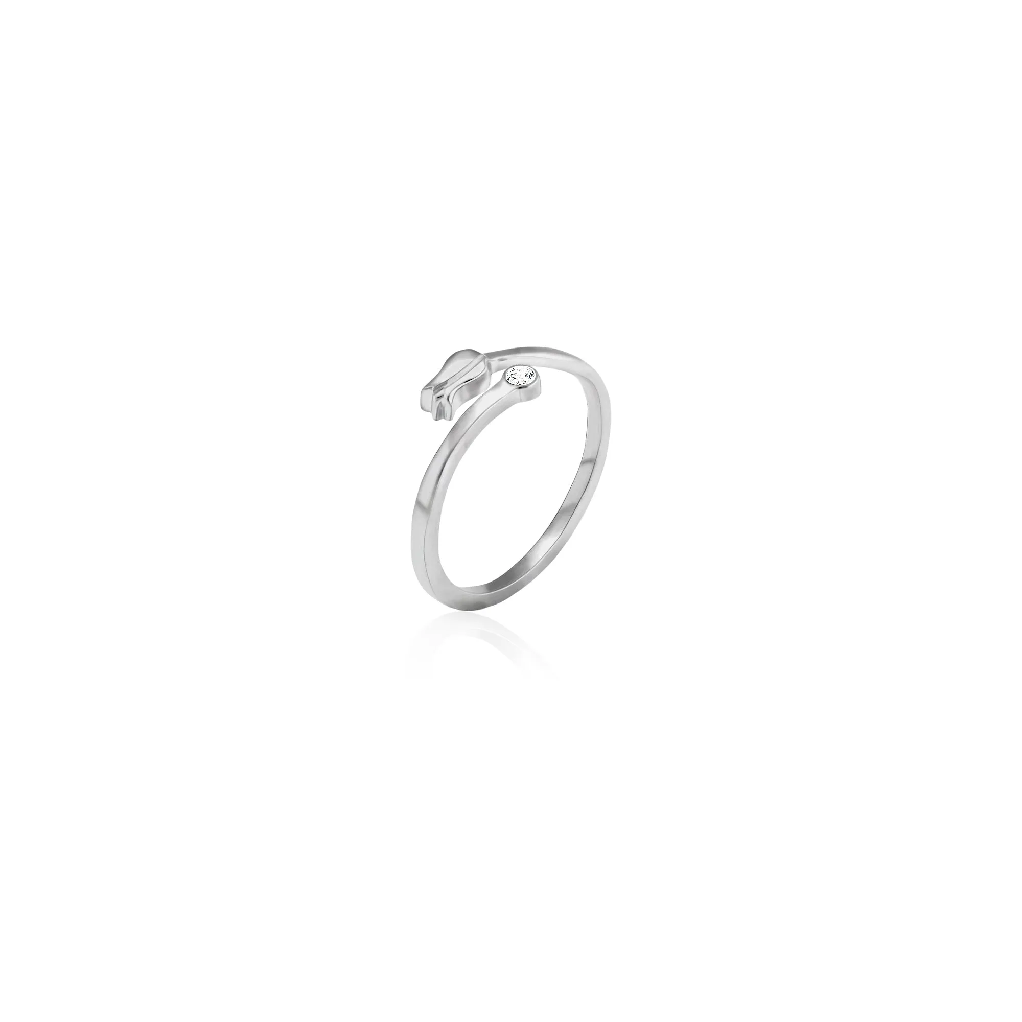 Silver Swift Silhouette Ring Giva