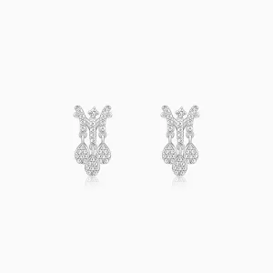 Silver Teardrop Mangalsutra Danglers Giva