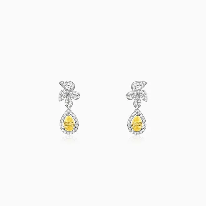 Silver The Fleur Earrings Giva