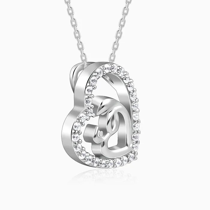 Silver Together Always Necklace Giva