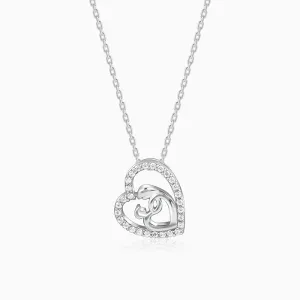 Silver Together Always Necklace Giva