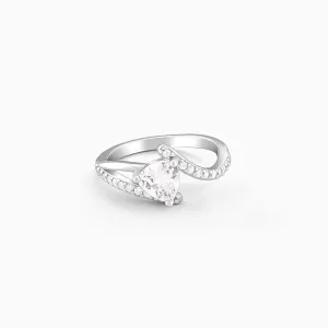 Silver Trillion Ring Giva