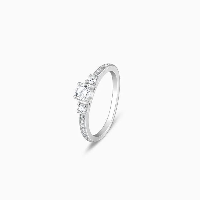 Silver Trilogy of Love Ring Giva