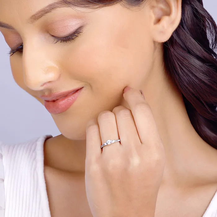 Silver Trilogy of Love Ring Giva