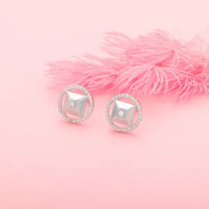 Silver Tropical Paradise Signature Earrings Giva