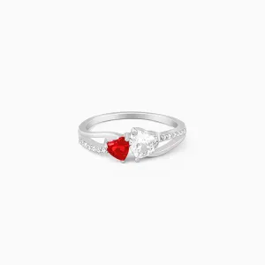 Silver U & Me Ring Giva