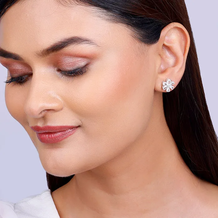 Silver Virtuous Flora Earrings Giva