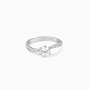 Silver Waver Glam Ring Giva