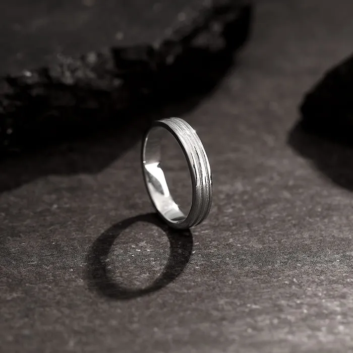 Silver Wisdom Ring For Him Giva