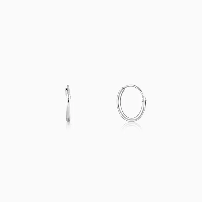 Silver Wishful Unicorn Kids Hoop Earrings (4-12 yrs) Giva