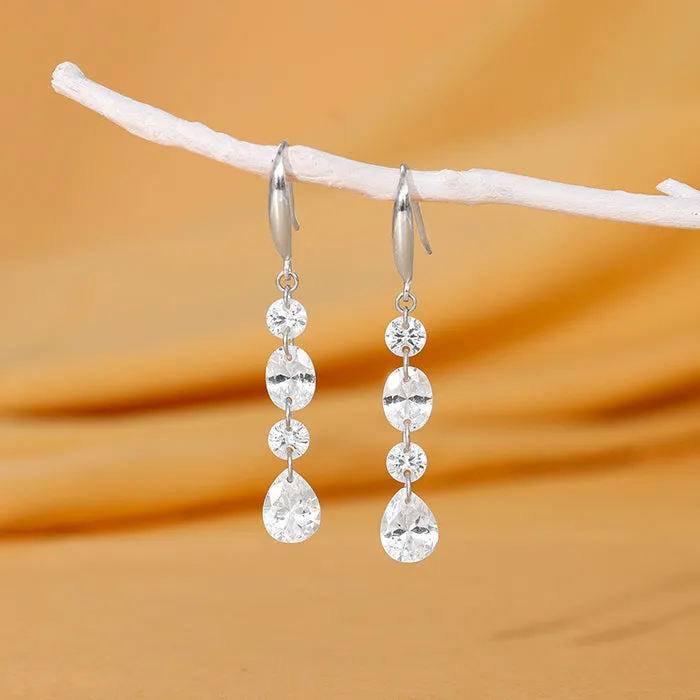 Silver Your Sparkle Earrings Giva