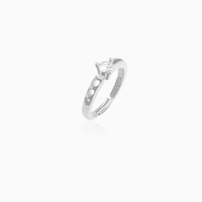 Silver Zircon Bliss Ring Giva