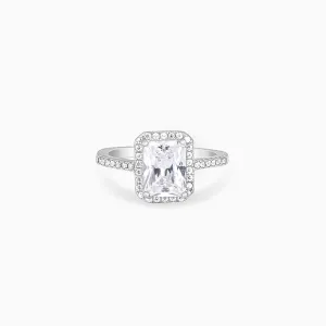 Silver Zircon Soul of Love Ring Giva