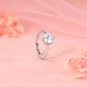 Silver Zircon Vintage Ring Giva