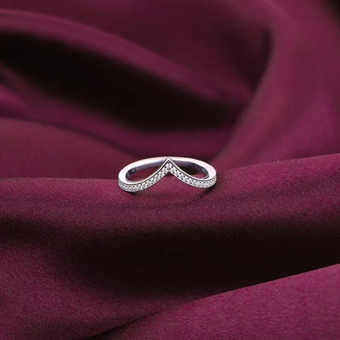 Silver Zirconia Vanki Ring Giva