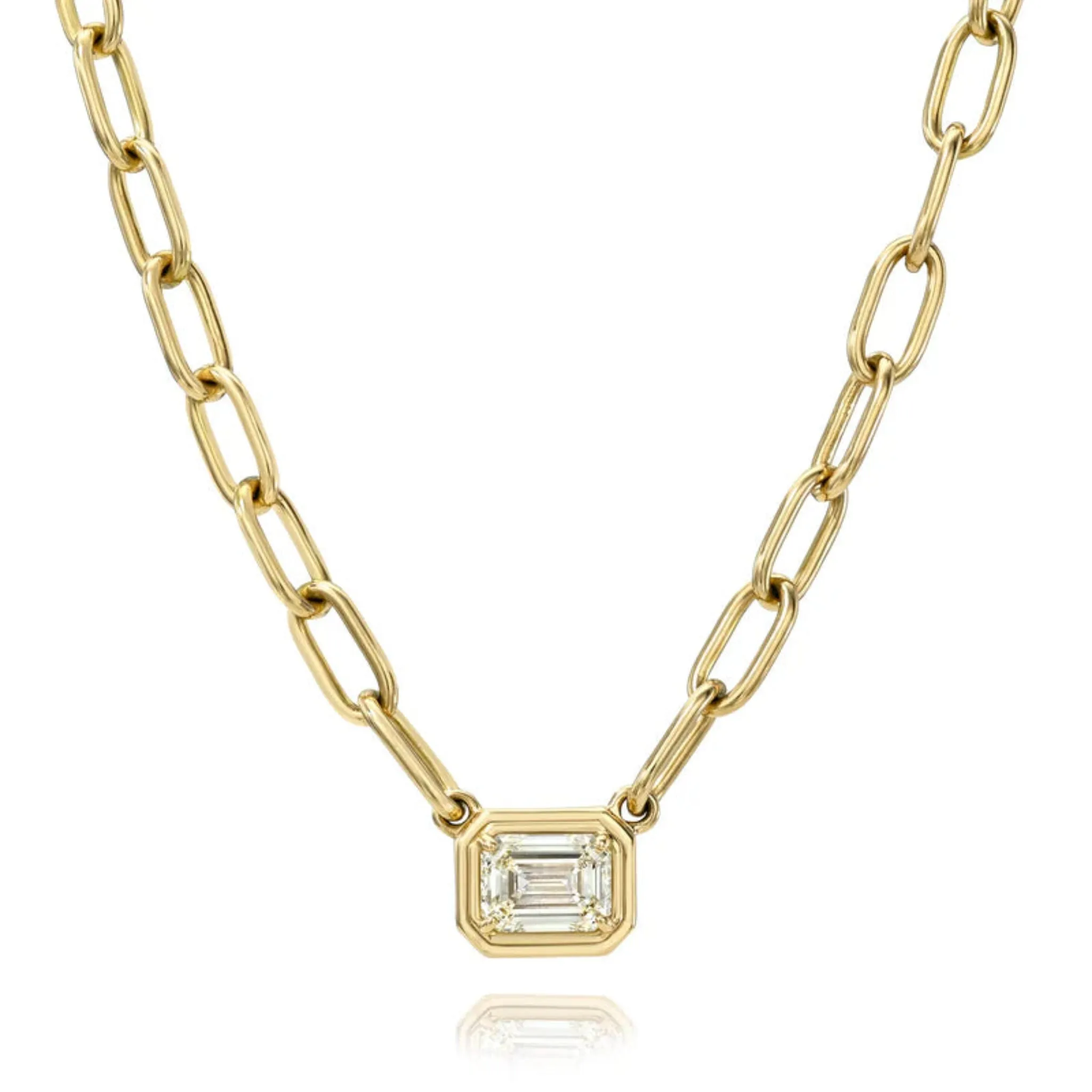 Single Stone Eleni Necklace Croghans