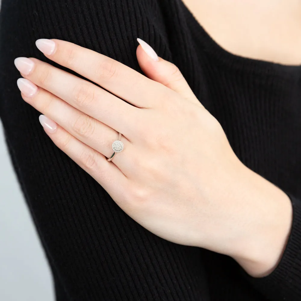 Sterling Silver Divine Diamond Ring Shiels