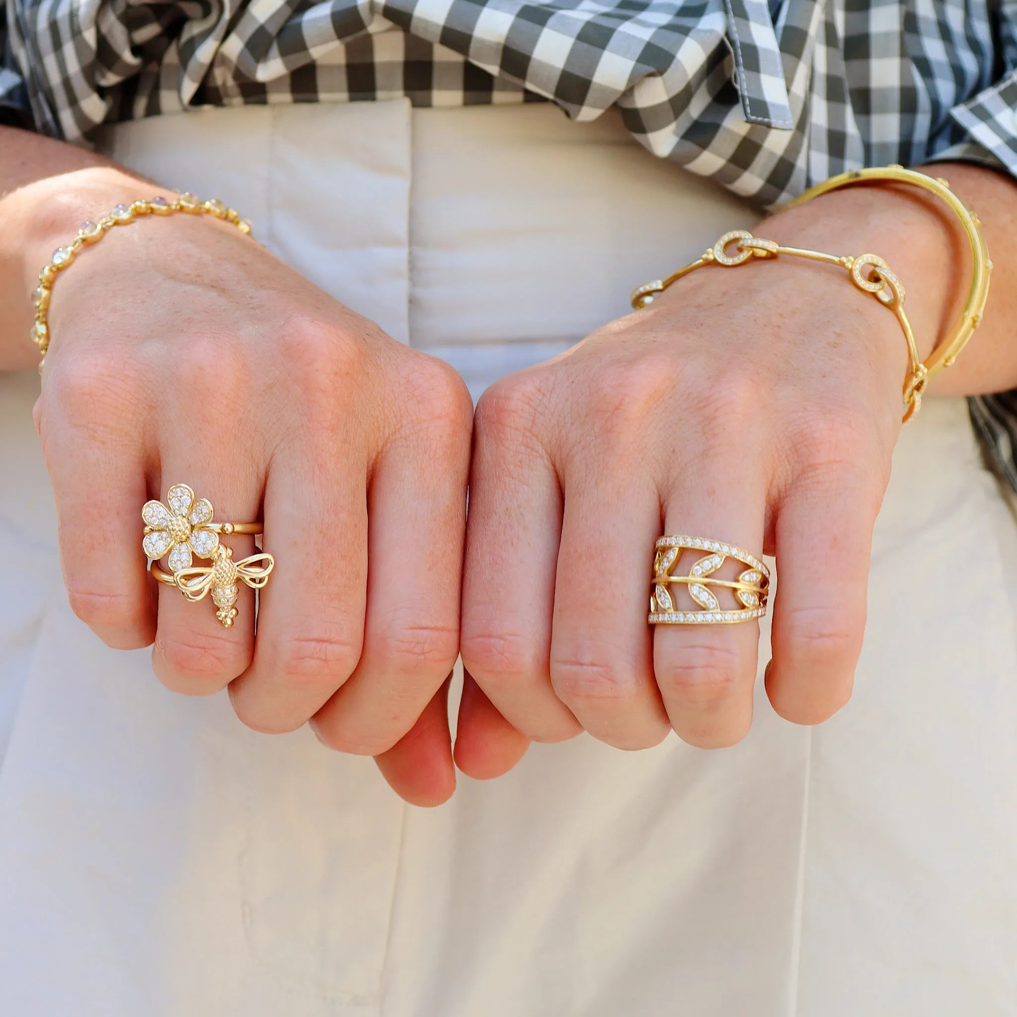Temple St. Clair Diamond Vine Ring Croghans