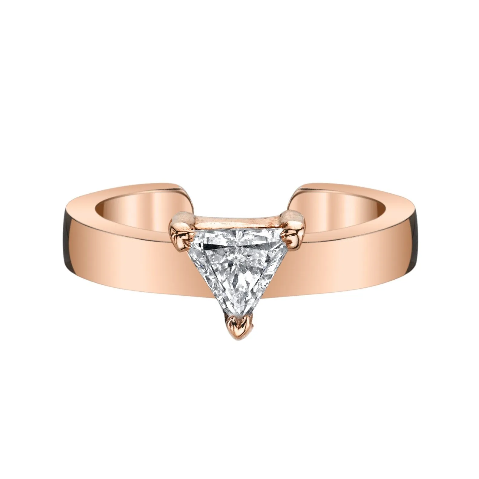 TRILLION DIAMOND EAR CUFF Anita Ko
