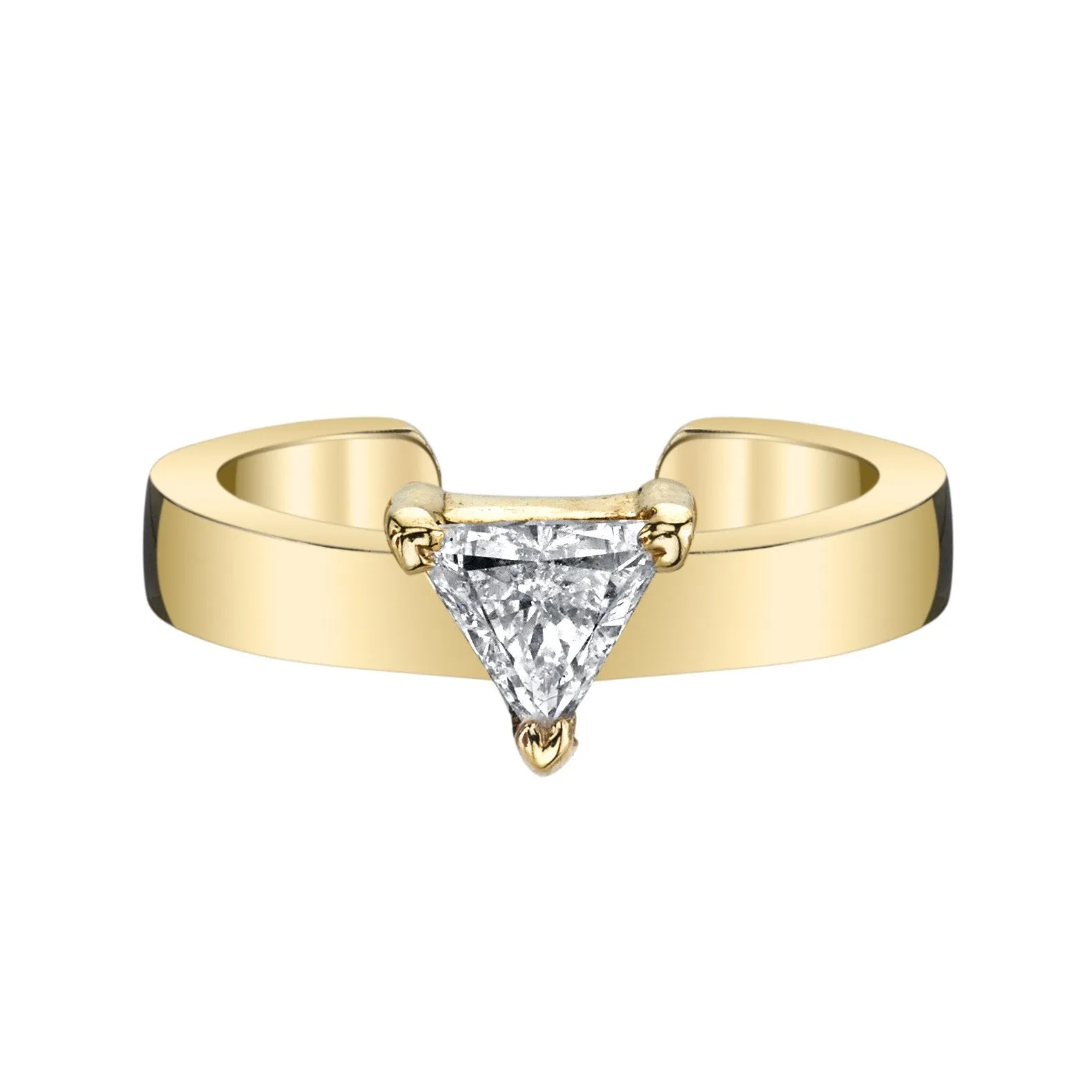 TRILLION DIAMOND EAR CUFF Anita Ko