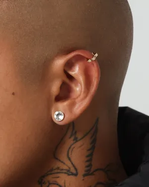 Wild For The Weekend Flower Ear Cuff Gold